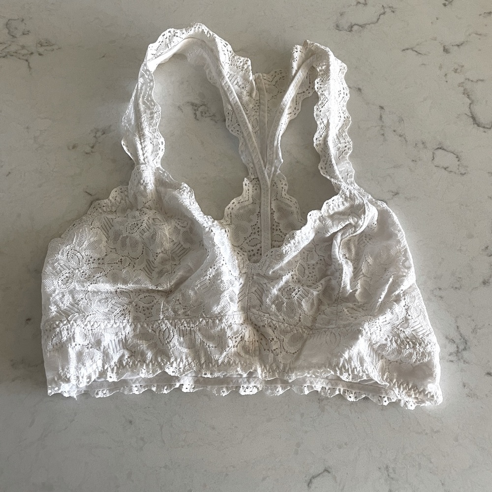 White Lace Bralette